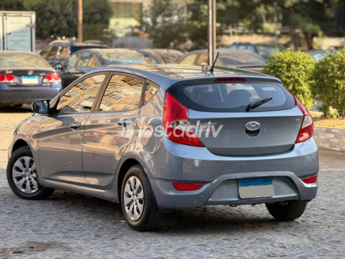 Hyundai Accent RB 2019 Gray Automatic Used for Sale in Cairo - 5