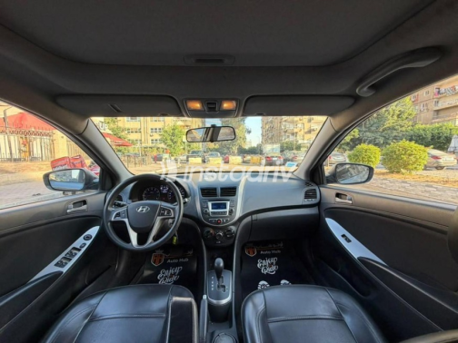 Hyundai Accent RB 2019 Gray Automatic Used for Sale in Cairo - 8