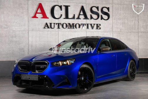 BMW M5 2026 Dark Blue Automatic Used for Sale in Sheikh Zayed City - 1