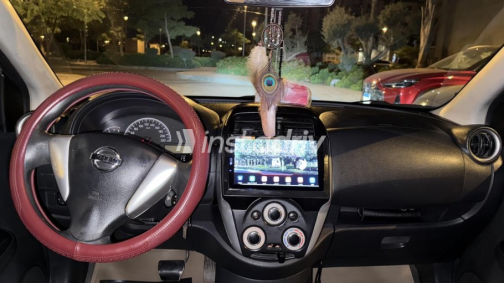 Nissan Sunny 2019 Dark Gray Automatic Used for Sale in Madinaty - 7