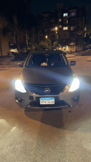 Nissan Sunny 2019 Dark Gray Automatic Used for Sale in Madinaty