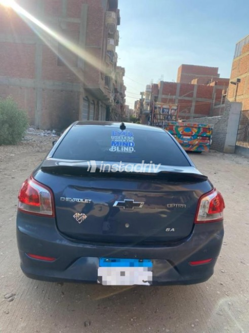 Chevrolet Optra 2020 Dark Blue Automatic Used for Sale in Qalyubia - 4