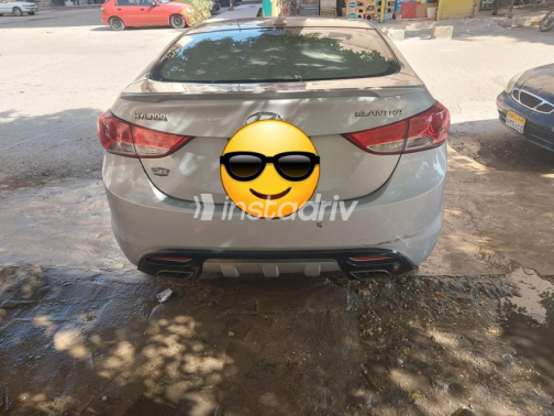 Hyundai Elantra MD 2012 Silver Automatic Used for Sale in Port Said - 2