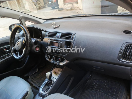 Kia Rio 2013 Blue Automatic Used for Sale in Shobra - 2