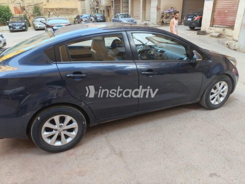 Kia Rio 2013 Blue Automatic Used for Sale in Shobra - 6