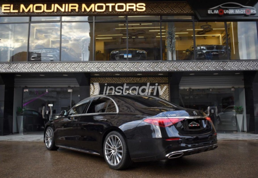 مرسيدس S 500 2021 أسود أوتوماتيك مستعملة للبيع في مدينة الشيخ زايد - 6
