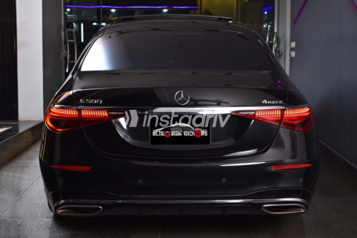 مرسيدس S 500 2021 أسود أوتوماتيك مستعملة للبيع في مدينة الشيخ زايد - 9