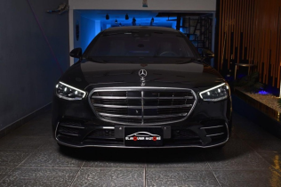 مرسيدس S 500 2021 أسود أوتوماتيك مستعملة للبيع في مدينة الشيخ زايد
