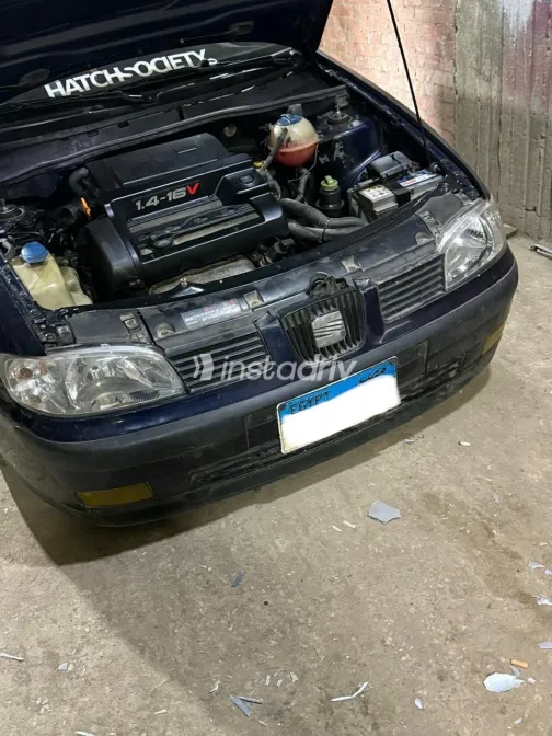 Seat Ibiza 2001 White Manual Used for Sale in Greater Cairo ( Cairo + Giza) - 6