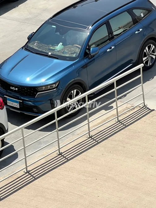 Kia Sorento 2023 Blue Automatic Used for Sale in Greater Cairo ( Cairo + Giza) - 7