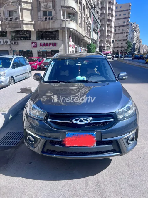 Chery Tiggo 3 2021 Dark Gray Automatic Used for Sale in Greater Cairo ( Cairo + Giza) - 9