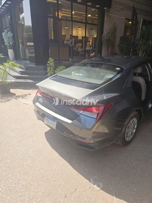 Hyundai Elantra CN7 2021 Gray Automatic Used for Sale in Greater Cairo ( Cairo + Giza) - 1