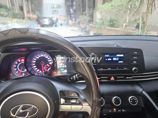 Hyundai Elantra CN7 2021 Gray Automatic Used for Sale in Greater Cairo ( Cairo + Giza) - 2