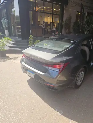 Hyundai Elantra CN7 2021 Gray Automatic Used for Sale in Greater Cairo ( Cairo + Giza)