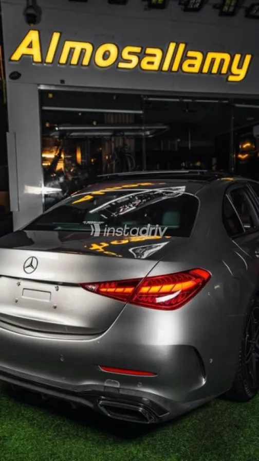 Mercedes C 200 2023 Silver Automatic Used for Sale in Cairo - 10