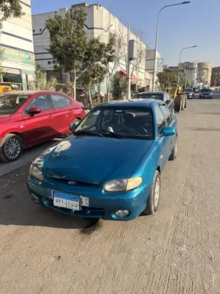 Hyundai Accent 1999 Blue Manual Used for Sale in Obour City
