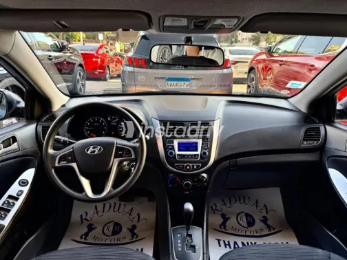 Hyundai Accent RB 2019 Gray Automatic Used for Sale in Nasr city - 7