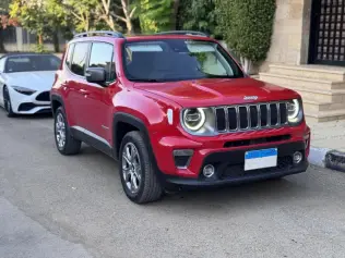 جيب رينيجيد 2022 أحمر أوتوماتيك مستعملة للبيع في القاهرة الكبرى ( القاهرة - الجيزة)
