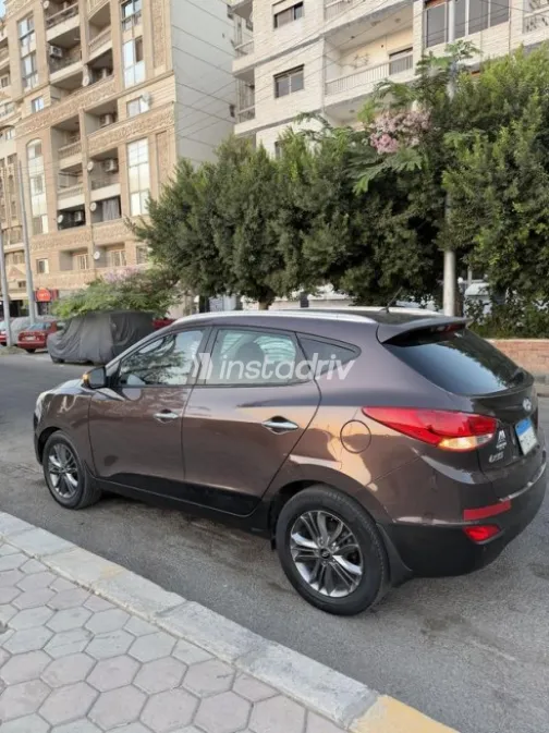 Hyundai IX 35 2015 Brown Automatic Used for Sale in Heliopolis - 4