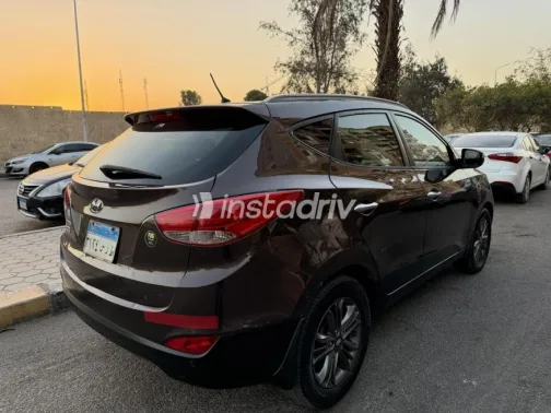 Hyundai IX 35 2015 Brown Automatic Used for Sale in Heliopolis - 7