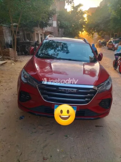 Jetour X70 2021 Red Automatic Used for Sale in Helwan - 2