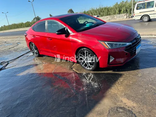 هيونداي افانتي 2019 أحمر أوتوماتيك مستعملة للبيع في القاهرة الكبرى ( القاهرة - الجيزة) - 2