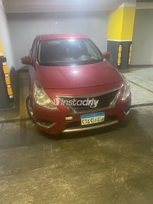 Nissan Sunny 2020 Red Automatic Used for Sale in Greater Cairo ( Cairo + Giza) - 3