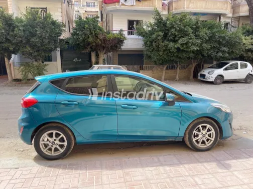 Ford Fiesta 2019 Turquoise Automatic Used for Sale in Greater Cairo ( Cairo + Giza) - 1