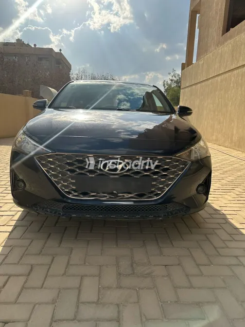 Hyundai Accent HCI 2022 White Automatic Used for Sale in Greater Cairo ( Cairo + Giza) - 4