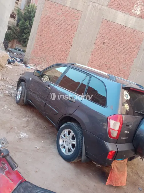 Chery Tiggo 3 2019 Dark Gray Manual Used for Sale in Greater Cairo ( Cairo + Giza) - 3