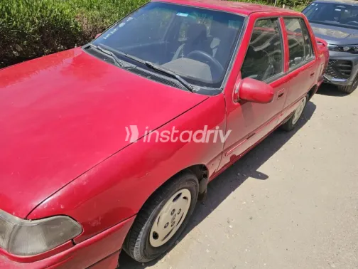 Hyundai Excel 1997 Red Manual Used for Sale in Nasr city - 4