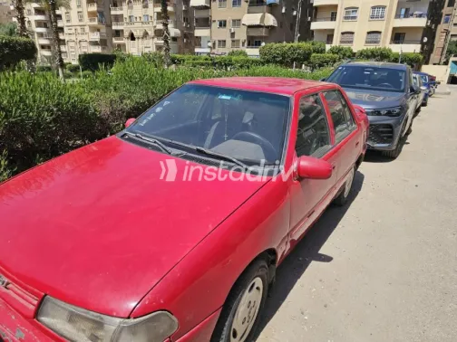 Hyundai Excel 1997 Red Manual Used for Sale in Nasr city - 5