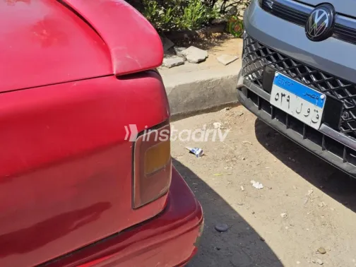 Hyundai Excel 1997 Red Manual Used for Sale in Nasr city - 8