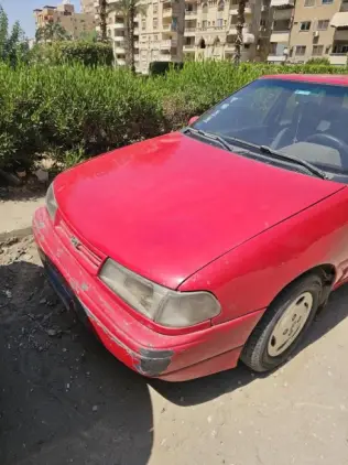 Hyundai Excel 1997 Red Manual Used for Sale in Nasr city