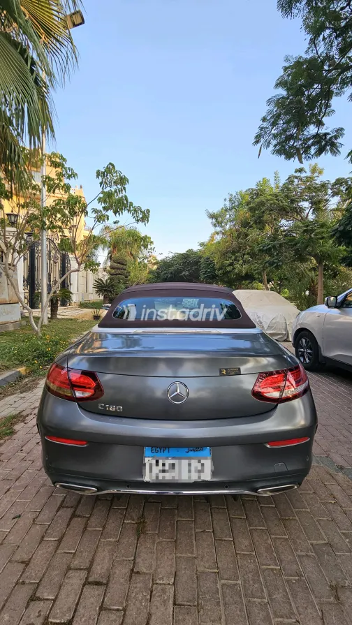 Mercedes C 180 2019 Gray Automatic Used for Sale in Greater Cairo ( Cairo + Giza) - 3