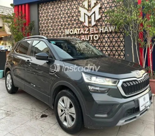 سكودا كوشاك 2023 أسود أوتوماتيك مستعملة للبيع في مدينة نصر - 2