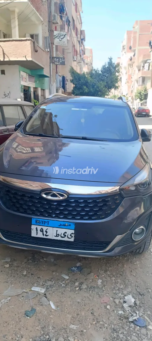 Chery Tiggo 7 2022 Dark Gray Automatic Used for Sale in Greater Cairo ( Cairo + Giza) - 1