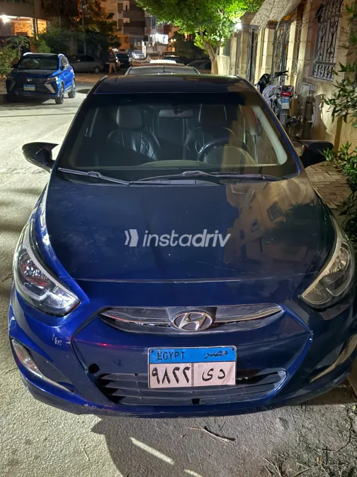 Hyundai Accent 2016 White Automatic Used for Sale in Greater Cairo ( Cairo + Giza) - 3