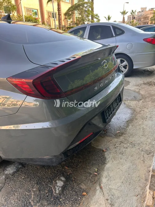 Hyundai Sonata 2023 Gray Automatic Used for Sale in Greater Cairo ( Cairo + Giza) - 4