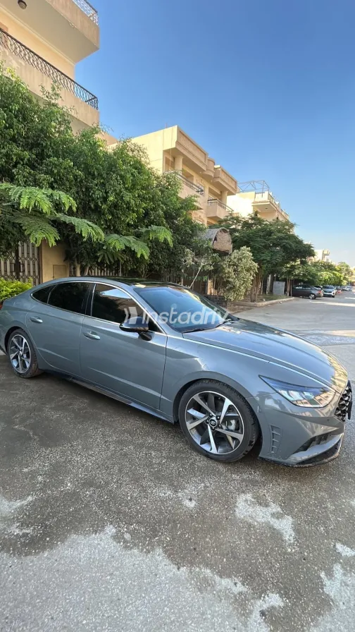 Hyundai Sonata 2023 Gray Automatic Used for Sale in Greater Cairo ( Cairo + Giza) - 5