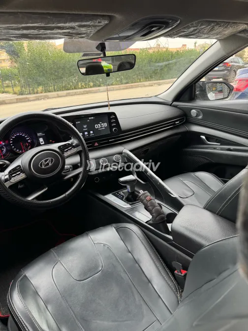 Hyundai Elantra CN7 2022 White Automatic Used for Sale in Greater Cairo ( Cairo + Giza) - 3