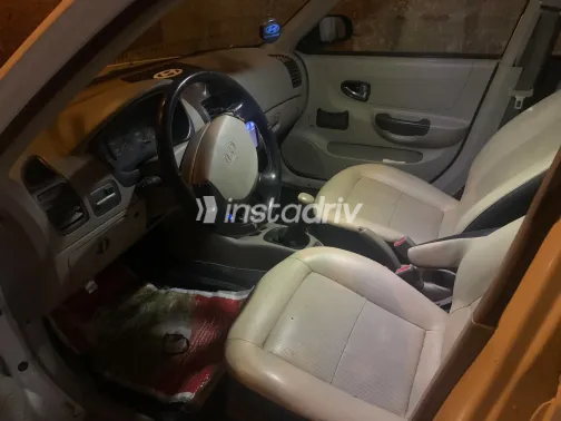 Hyundai Verna 2008 White Manual Used for Sale in Greater Cairo ( Cairo + Giza) - 2