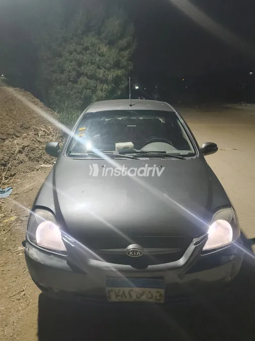 Kia Rio 2004 Gray Manual Used for Sale in Greater Cairo ( Cairo + Giza) - 5