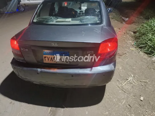 Kia Rio 2004 Gray Manual Used for Sale in Greater Cairo ( Cairo + Giza) - 9