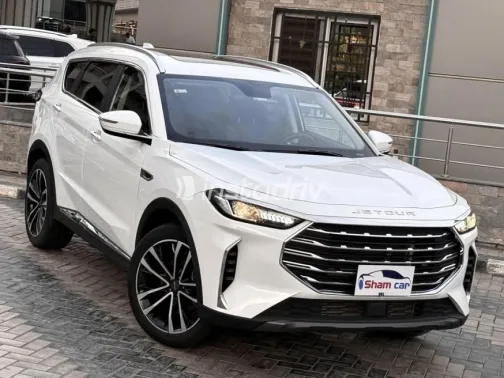 Jetour X70 Plus 2023 White Automatic Used for Sale in Nasr city - 5