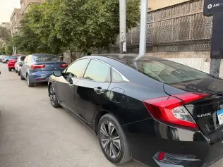 Honda Civic 2017 Black Automatic Used for Sale in Greater Cairo ( Cairo + Giza)