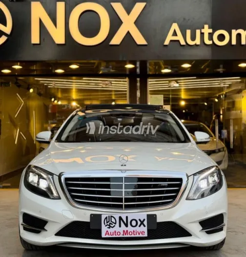 مرسيدس S 400 2015 أبيض أوتوماتيك مستعملة للبيع في مدينة نصر - 3