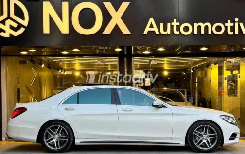 مرسيدس S 400 2015 أبيض أوتوماتيك مستعملة للبيع في مدينة نصر - 4