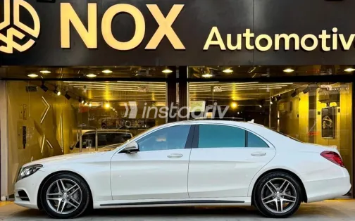 مرسيدس S 400 2015 أبيض أوتوماتيك مستعملة للبيع في مدينة نصر - 5