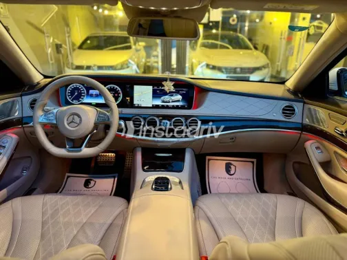 مرسيدس S 400 2015 أبيض أوتوماتيك مستعملة للبيع في مدينة نصر - 8